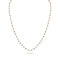 Dominique Cohen 2mm gemstone beads delicate chain necklace, in rubies and 18k yellow gold <span class='visuallyhidden'>Call, text 323-404-2959 for shopping help.</span>